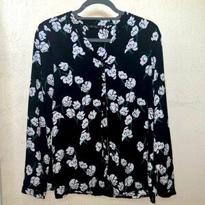 Floral Button-Up Blouse by a|k urban - Size Ladies 38 / US 8